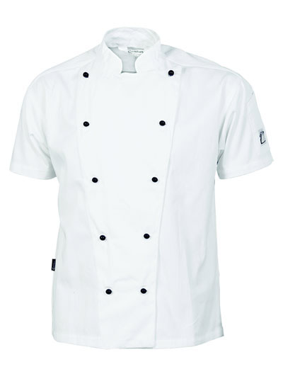 1103 Cool-Breeze Cotton Chef Jacket - Short Sleeve